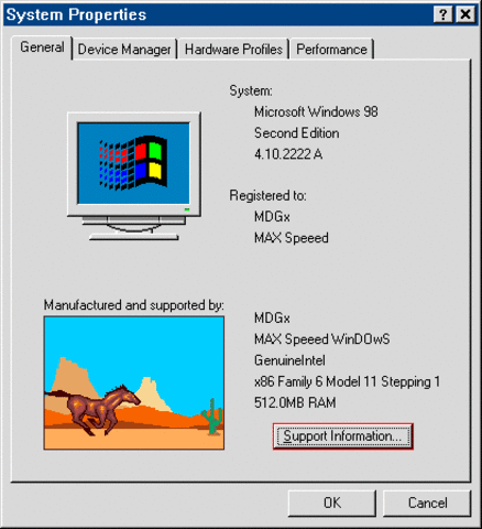 Microsoft Windows 95 (4.00.950B) support is released