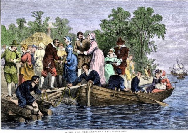 English Settlers Arrive to America