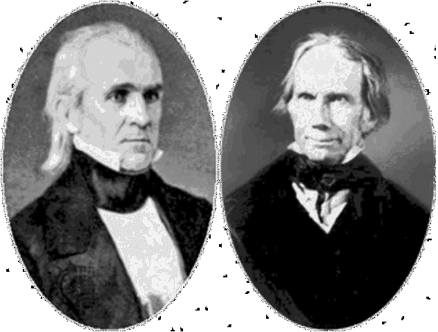 James Polk defeats Henry Clay in Election