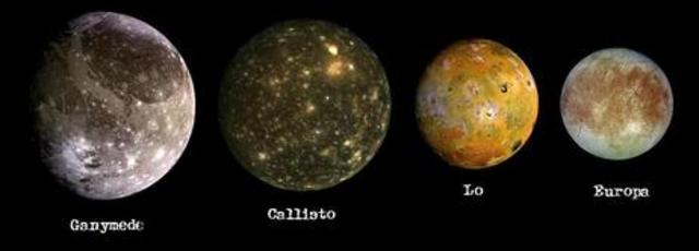 Jupiter has 4 moon's