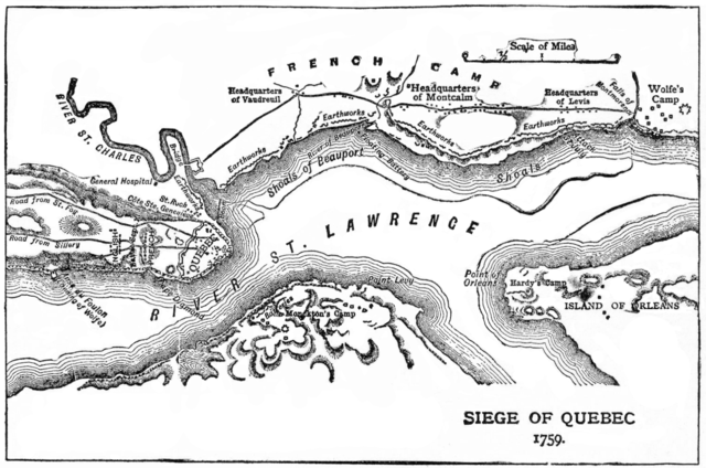 British attack the beaupre shore