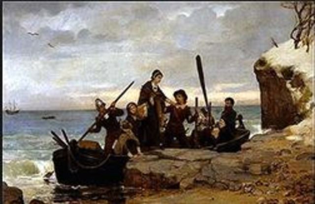 Pilgrims Arrive