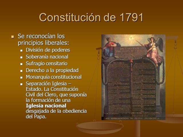 Constitución de 1791