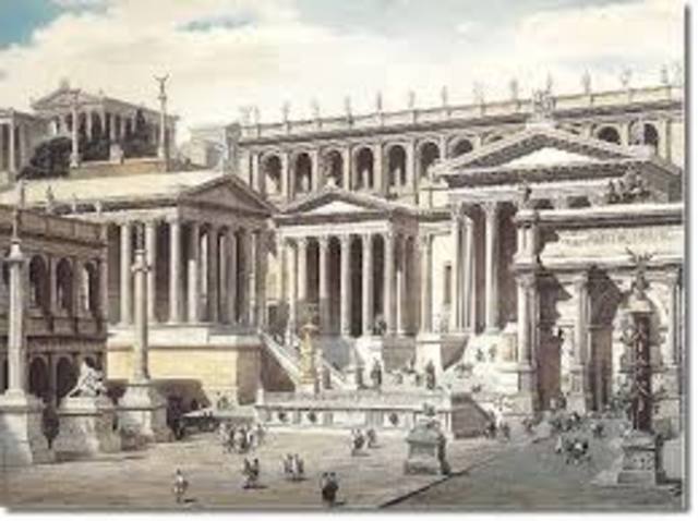 Romulus Establishes the City of Rome