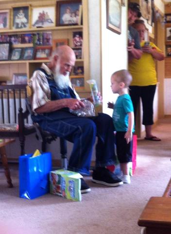 Grandpa Johns' 97th birthday