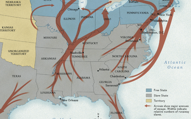 underground railroad begins