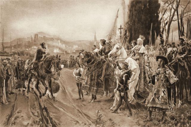 King of Moors Surrenders