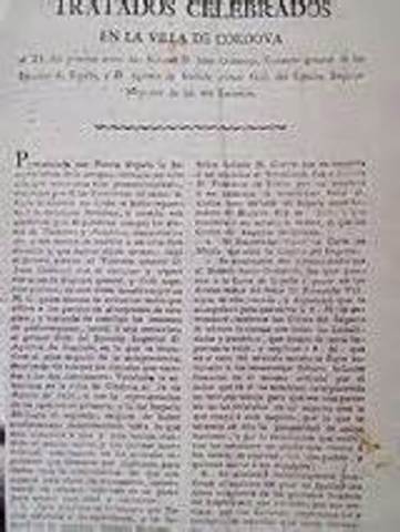 The Treaty of Córdoba