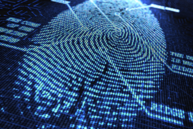 Use of fingerprints for the first time