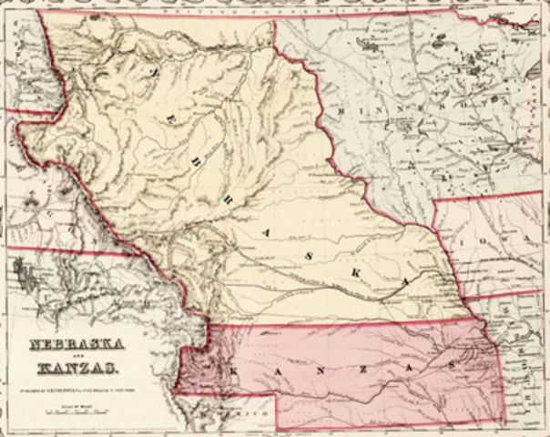 Kansas- Nebraska Act passed