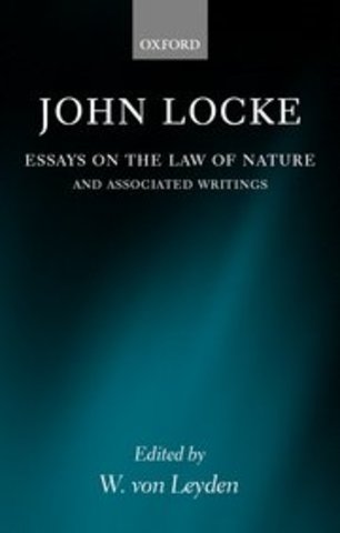 Essays on the law of Nature