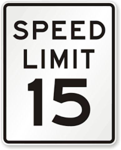 First Speed Limits for Cars