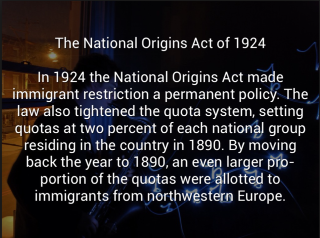 National Origins Act