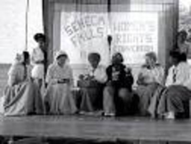 Women's Rights Convention at Seneca Falls