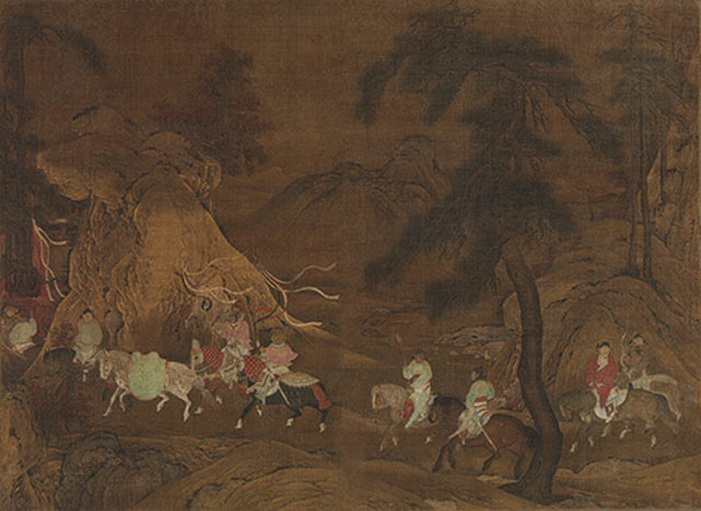 Emperor Xuanzong's Flight to Shu