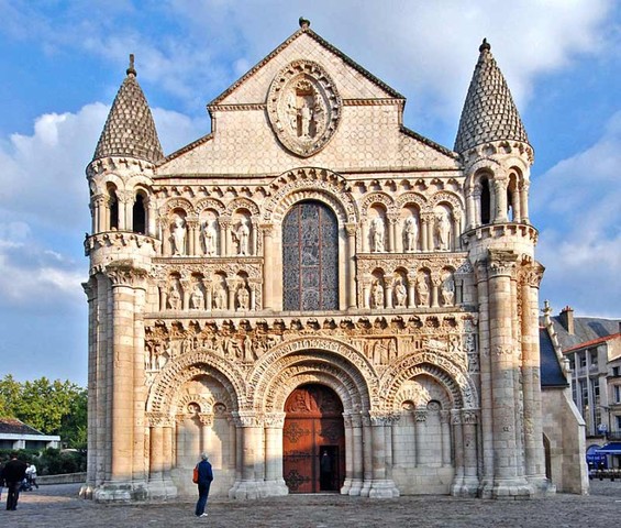 Notre Dame la Grande, Poitiers, France