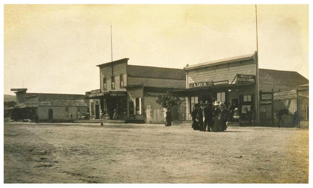 Avenida Revolución en 1910