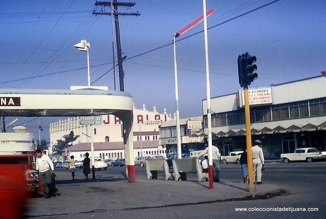 Apariencia de Avenida Revolución en 1965