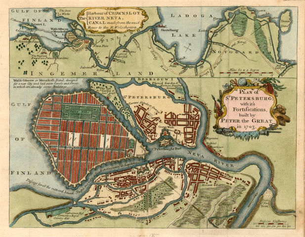 St. Petersburg is founded