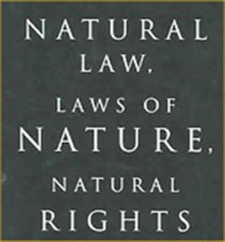 Essay on the law of nature
