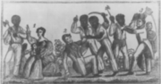 Nat Turner leads a slave revolt in Virginia