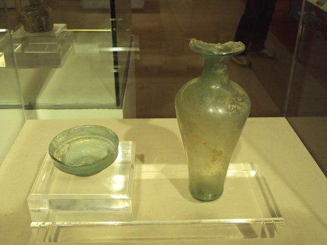 First glass object made 1500 A.D.