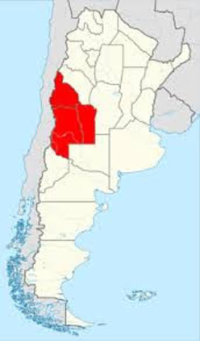Martín gained governorship of the Province of Cuyo