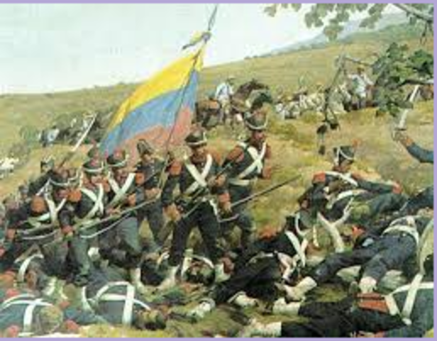 The battle of Carabobo