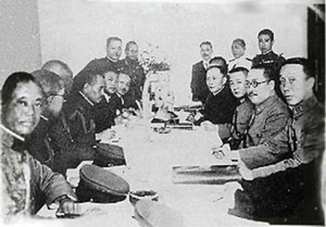 Chiang and communist alliance