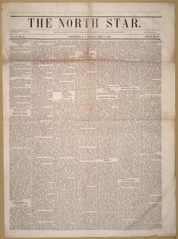 fredrick douglas published the north star