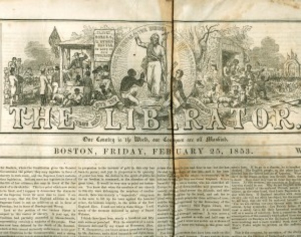 William Lloyd Garrison launches "The Liberator"