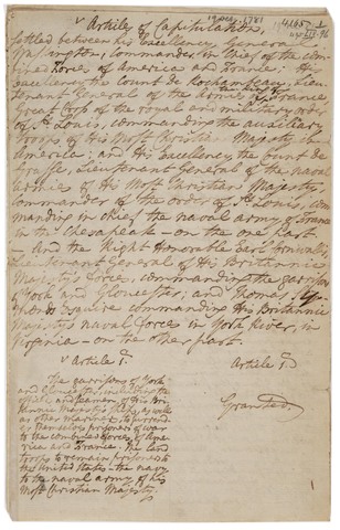 End of Revolutionary War