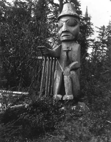 Tlingit Mortuary Figure