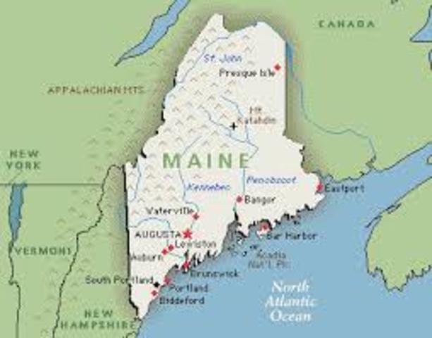 Maine joined Free State
