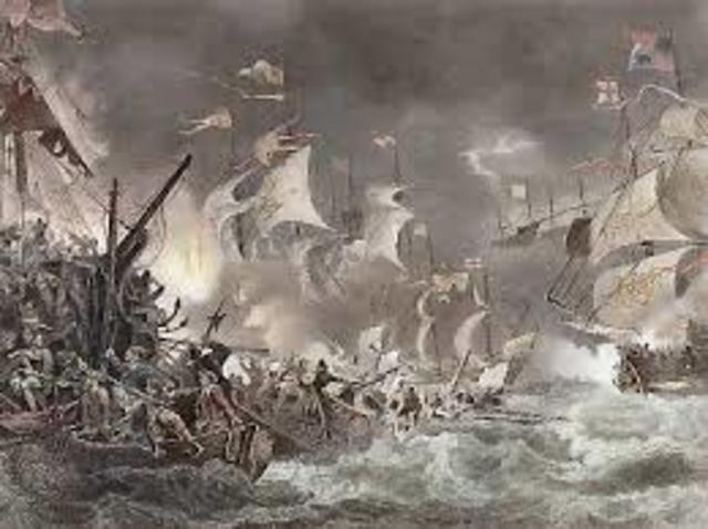 Defeat of Spanish Armada