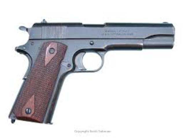 The US Army adopts the M1911 (Pistol)