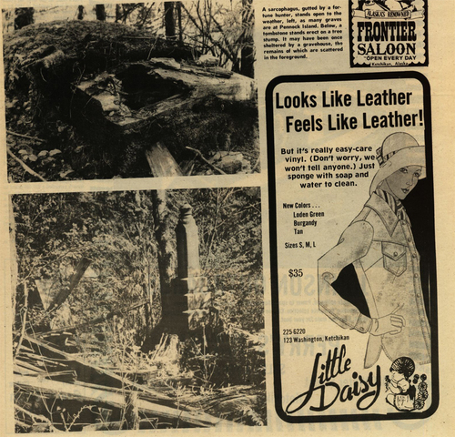 Open Sarcophagus and Monument