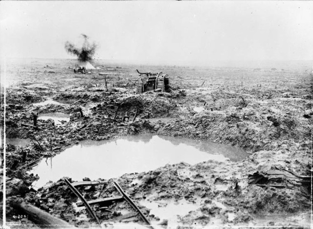 Battle of Passchendaele Begins