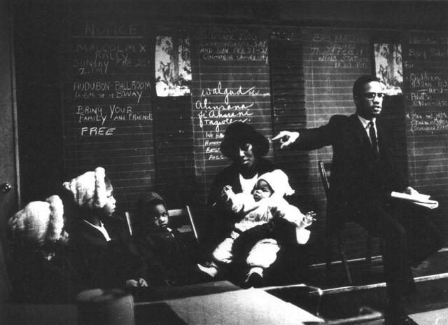 Malcolm X rencontre sa femme