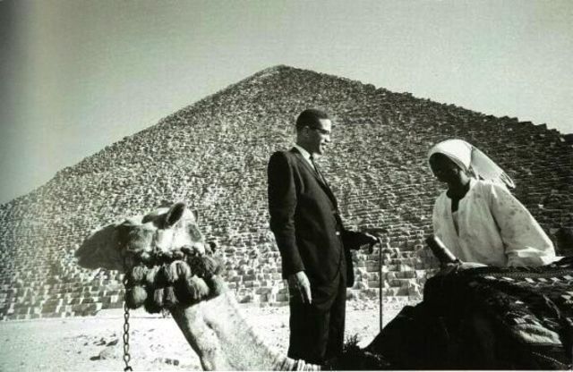 Malcolm X, en AFRIQUE