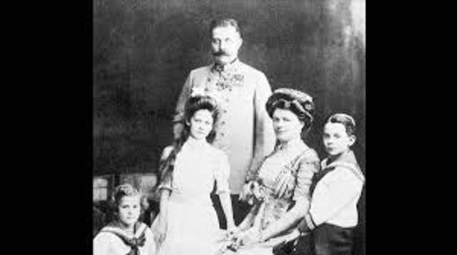 Archduke Ferdinand and family