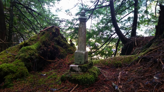 George Scott's Grave Marker