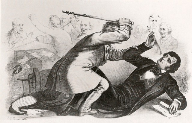 Charles Sumner beating