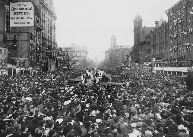 First Public Suffrage Parade