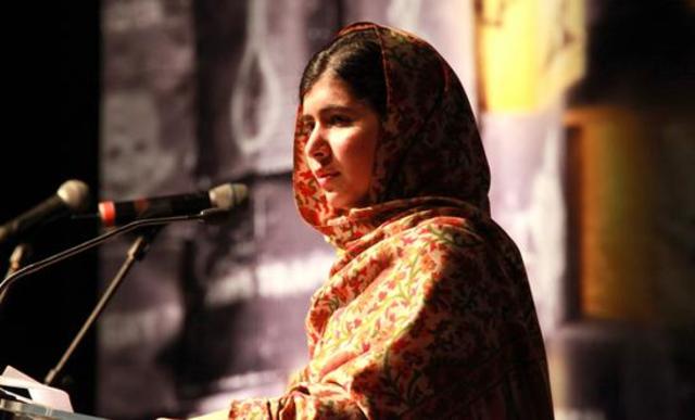 Malala protests the ban