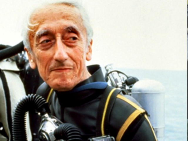 Jaques Cousteau.French naval officer