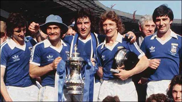 Ipswich Town win the FA  Cup!