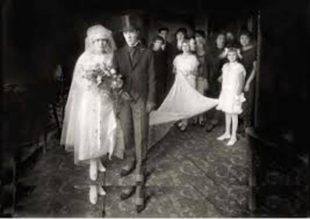 Casamiento con Clemencia Amado