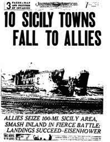 Allies invade Sicily