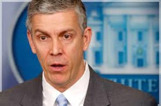 US Secretary of Education Arne Duncan says US students aren't learning the right language